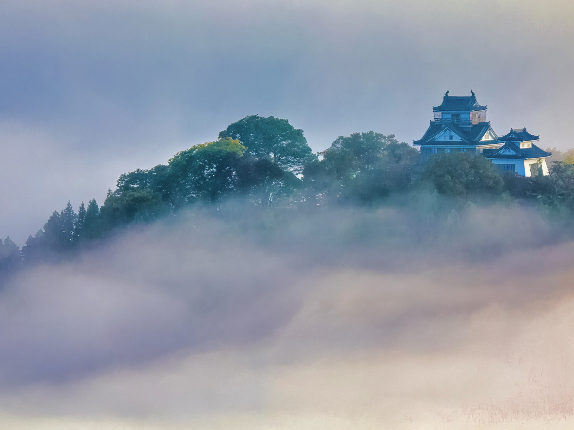 城の風景写真